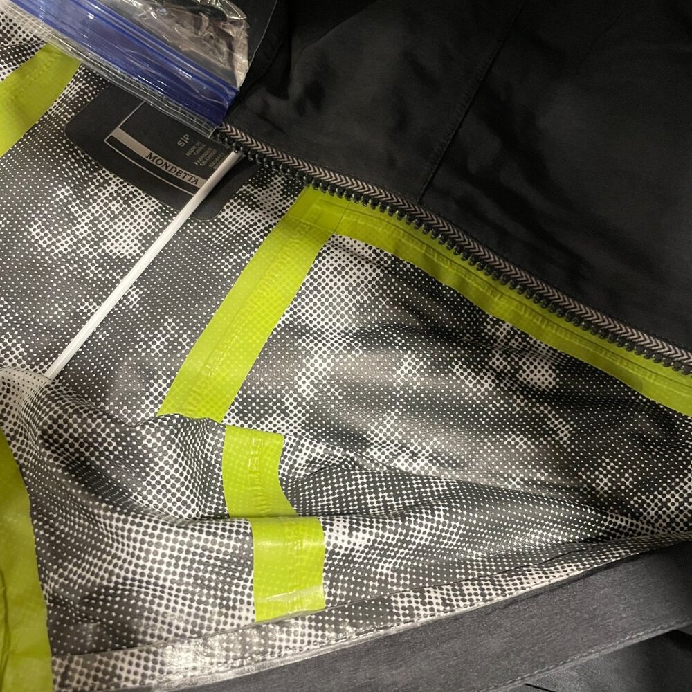 (NEW) MONDETTA Lightweight Wind/Rain Breaker Hooded Jacket, Charcoal - S/P - Picture 12 of 12